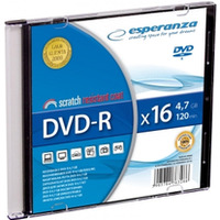 DVD-R ESPERANZA 4,7GB X16 - SLIM 1